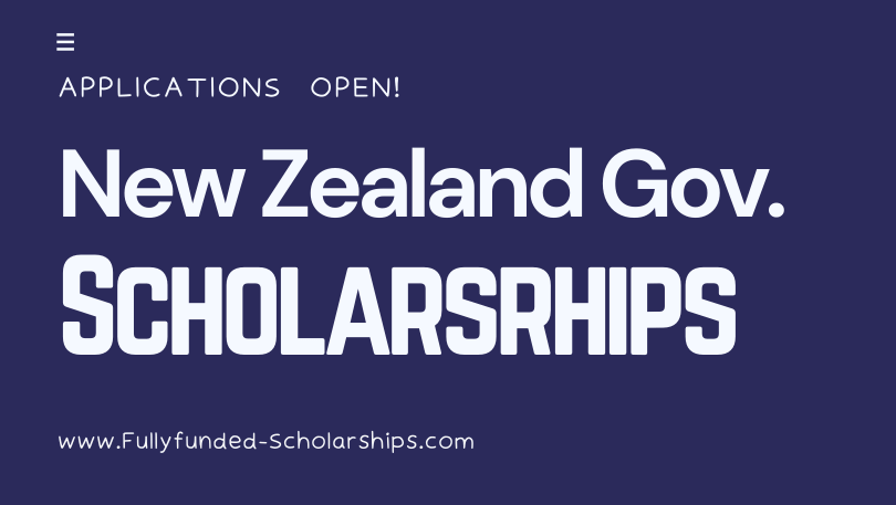Fully-Funded New Zealand Government Scholarships for BS, MS, PhD Admissions by (MFAT)