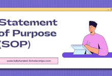 Scholarship Statement of Purpose (SOP) Samples, Format, and Writing Instructions