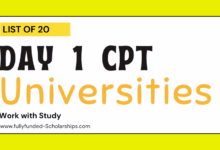 Top 20 Day 1 CPT Universities in USA