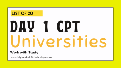 Top 20 Day 1 CPT Universities in USA