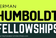 Fully-funded Humboldt Research Fellowships - Study for free in Germany!