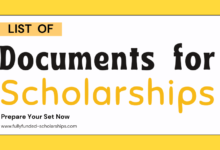 Scholarship Application Documents Set for 2023 Batch